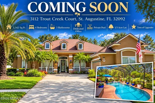 3112 Trout Creek Court, St. Augustine, FL 32092