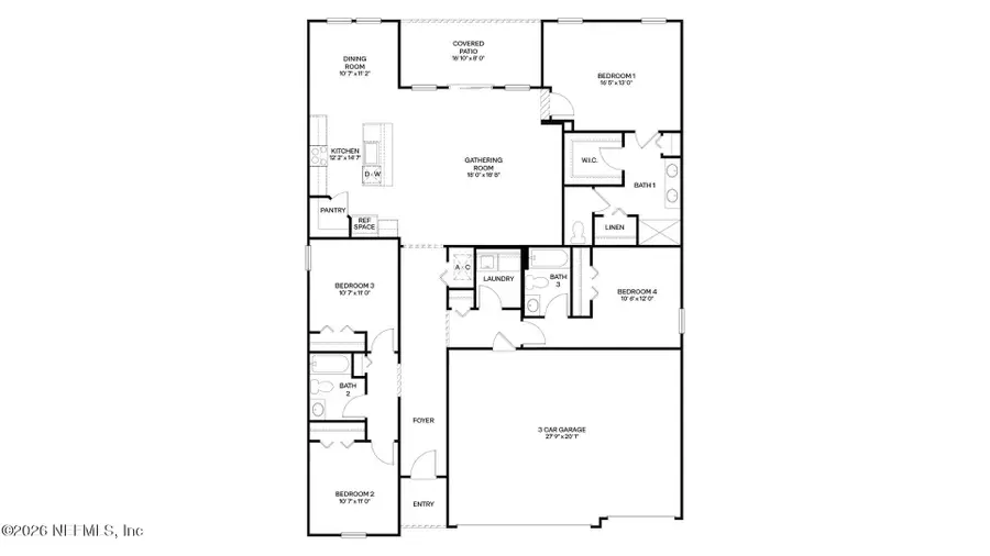 12366 Maidenhair Road, Jacksonville, FL 32218 - #2