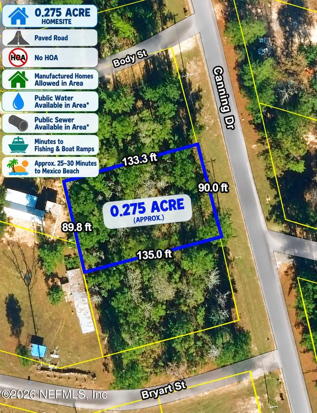1120 Canning Drive, Wewahitchka, FL 32465 - #1