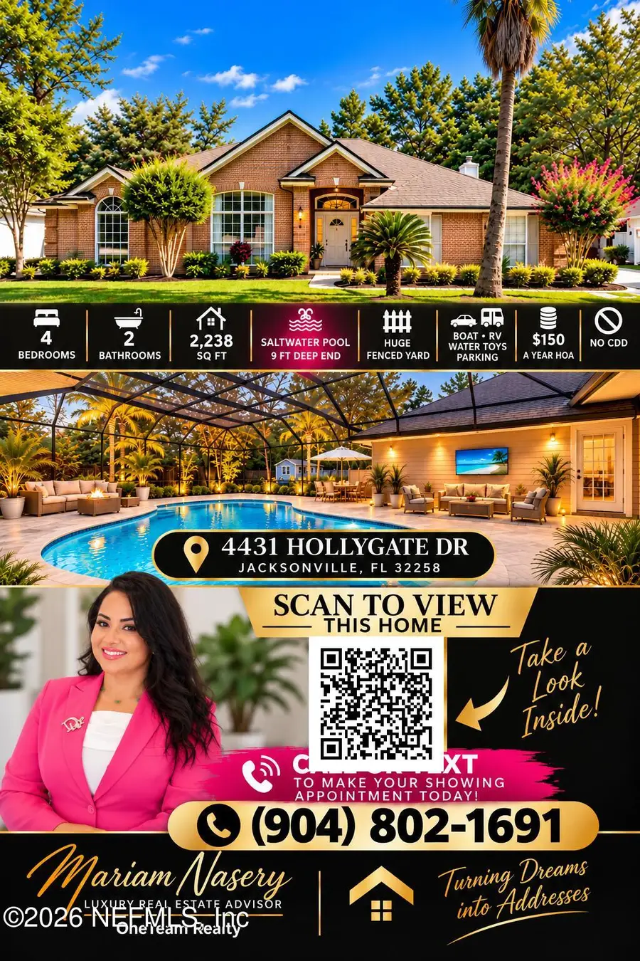 4431 Hollygate Drive, Jacksonville, FL 32258 - #2