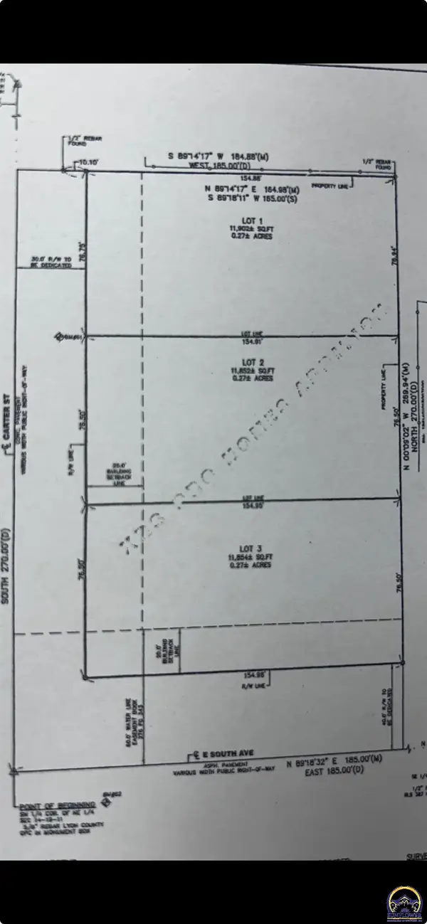 1002 E South Ave #Lot 2, Emporia, KS 66801