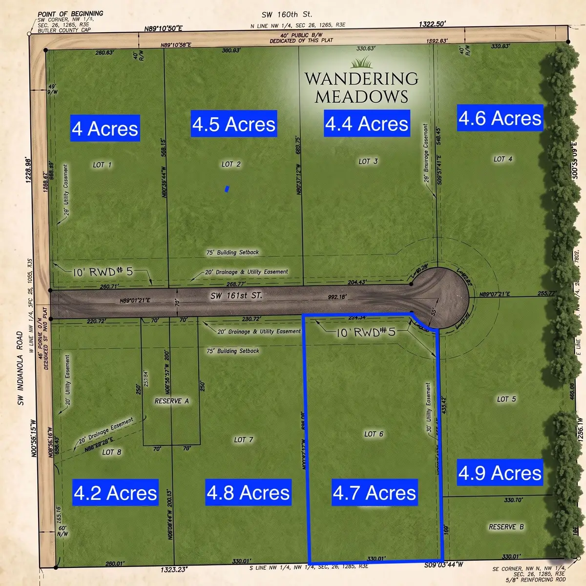 0 SW 161st St, Rose Hill, KS 67133 - #1