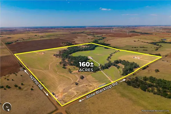 160+/- Acres Aline Blacktop Rd & N2710 Rd, Goltry, OK 73739