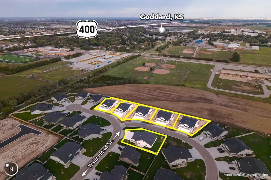 802 S Trails Head Ct., Goddard, KS 67052 - #3