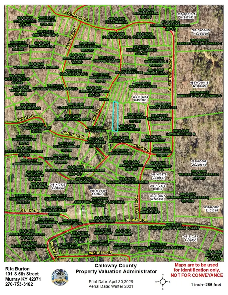 0 Smelser Drive Crappie Hollow Sub Division, New Concord, KY 10265 - #2