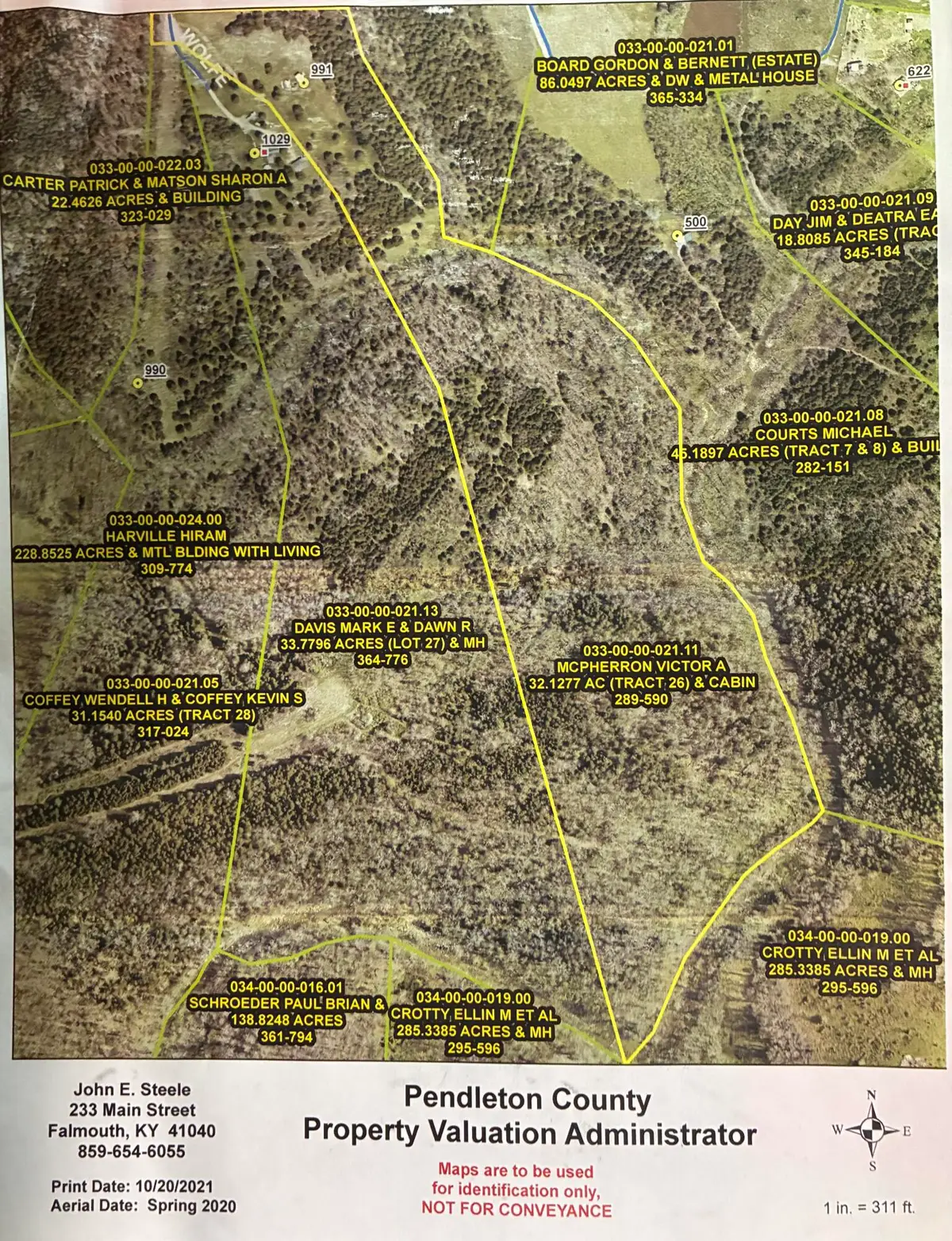 991 Wolfe Road, Falmouth, KY 41040 - #1