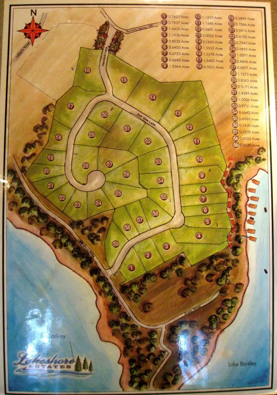Lot 9 & 10 Oak View Lane, Eddyville, KY 42038 - #2