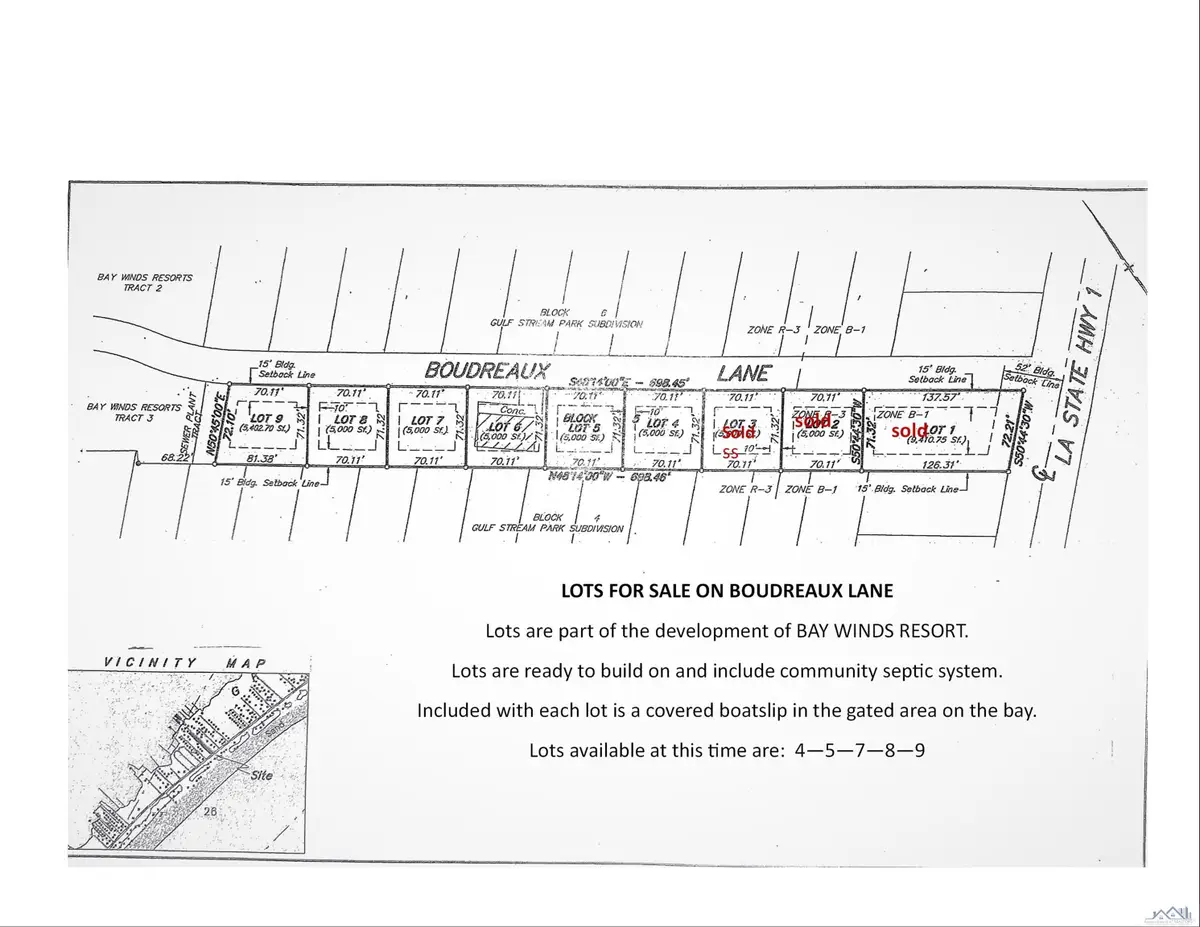 Lot 5 Boudreaux Ln, Grand Isle, LA 70358 - #1