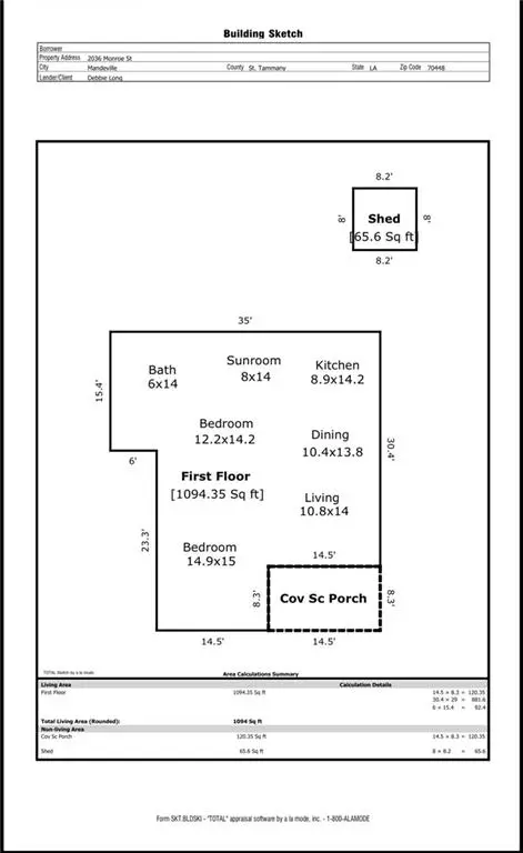 2036 Monroe Street, Mandeville, LA 70448 - #3