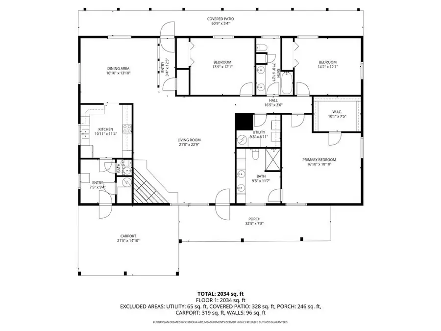 121 Calvin Street, Anacoco, LA 71403 - #3