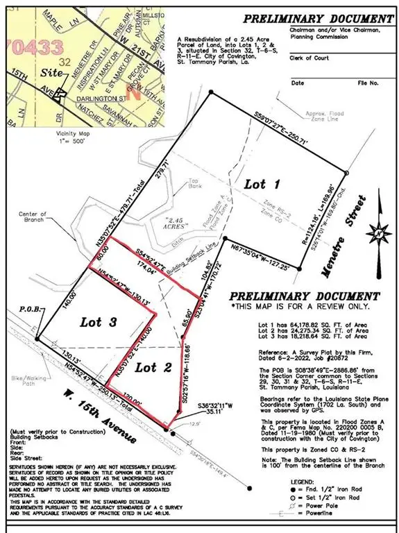 Lot 2 15 Th Avenue, Covington, LA 70435