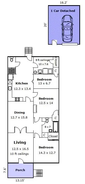 4619 Music Street, New Orleans, LA 70122 - #3