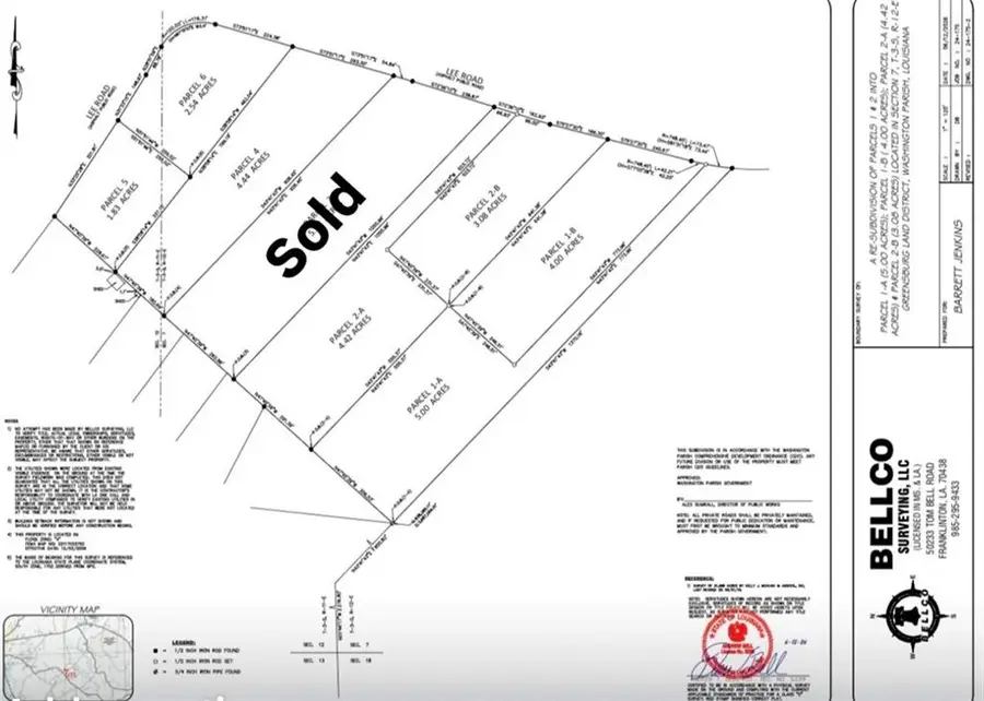 Lot2-B 3.08ac Lee Road, Franklinton, LA 70438 - #2