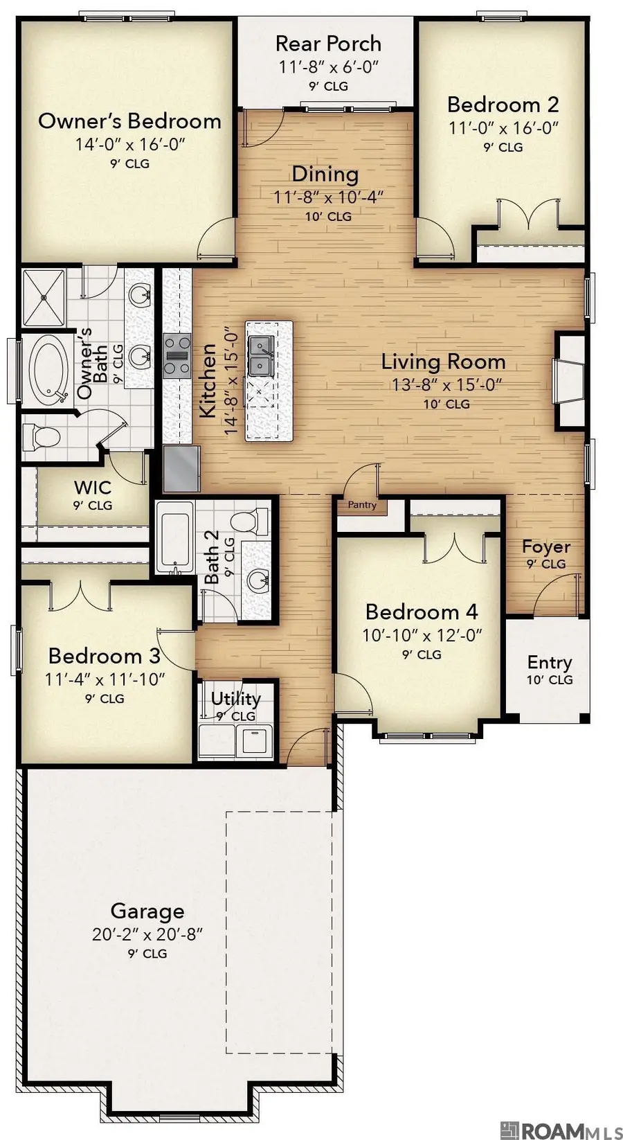 14538 Caroline Way, Baton Rouge, LA 70810 - #2