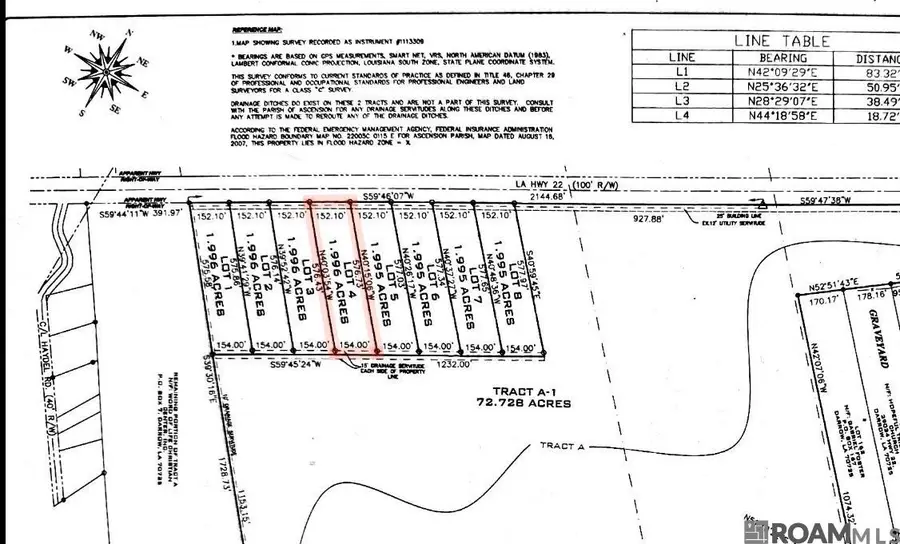 Lot #4 La Hwy 22, Darrow, LA 70725 - Image #2