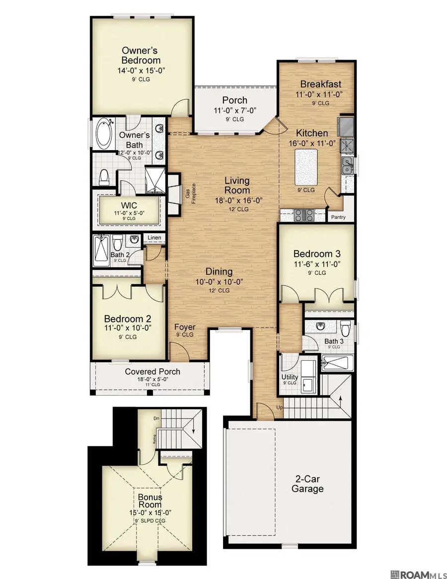 3228 Woodgrove Way, Baton Rouge, LA 70810 - #2