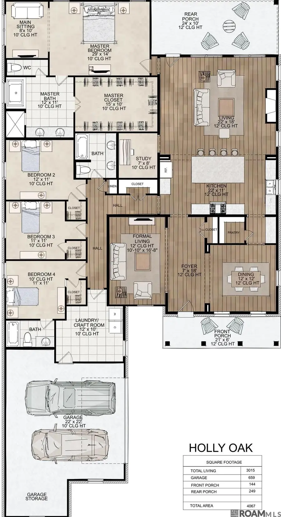 1134 Foxtail Dr, Baton Rouge, LA 70817 - #2