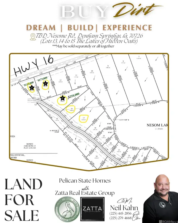 Lot 14 La Hwy 16, Denham Springs, LA 70706