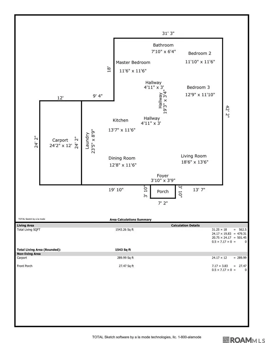 2044 68th Ave, Baton Rouge, LA 70807 - #2