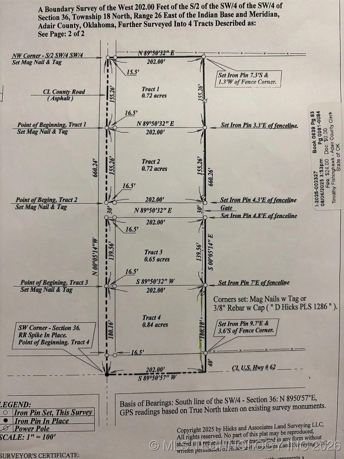 4730 Road, Old Green, OK 74965 - #1