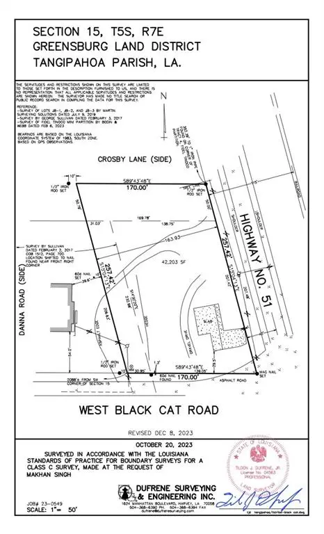 -------------- Us Hwy 51 & Black Cat Rd Road, Tickfaw, LA 70466 - #1