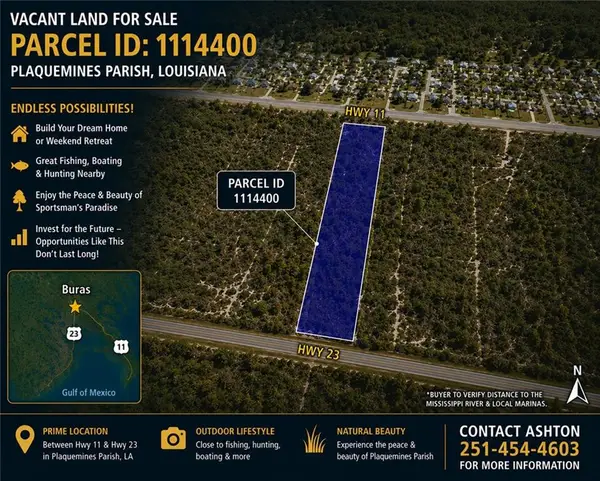 TBD Highway 23 (parcel 1114400) Highway, Buras, LA 70041
