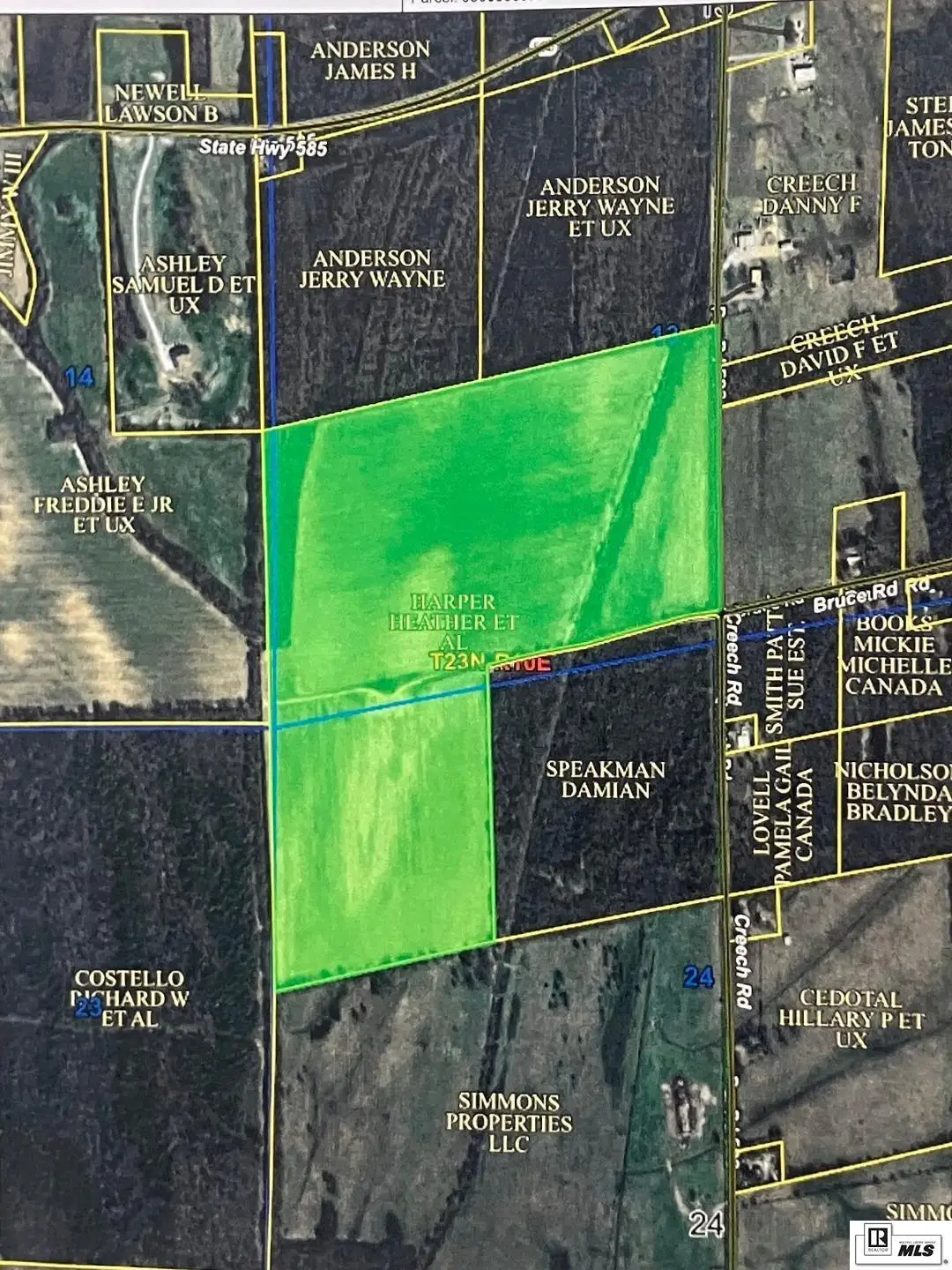 0 Creech Road, Kilbourne, LA 71253 - Image #1