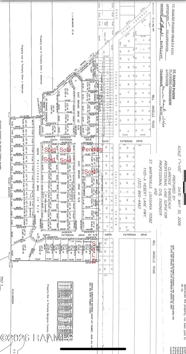 0 N Patterson Drive, Arnaudville, LA 70512