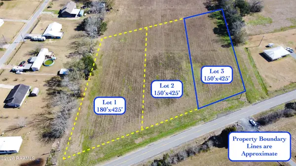 0 Doyle Melancon Road #Lot 3, Breaux Bridge, LA 70517