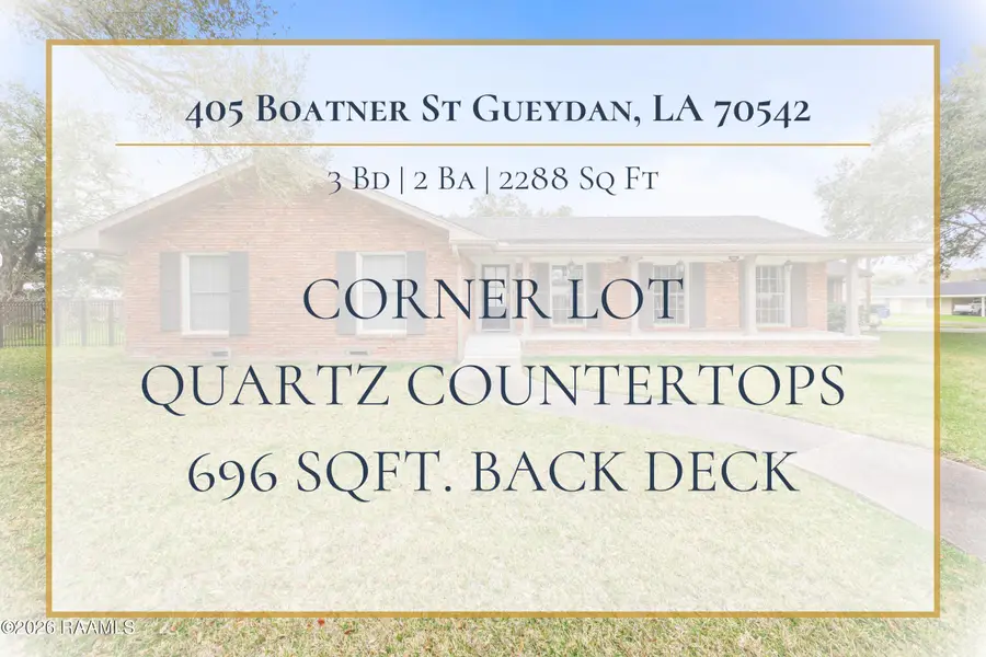405 Boatner Street, Gueydan, LA 70542 - #2