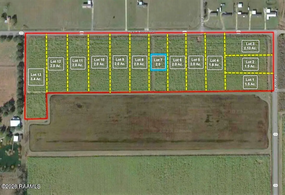 2700 Blk Peach Bloom Highway #Lot 7, Church Point, LA 70525 - #1