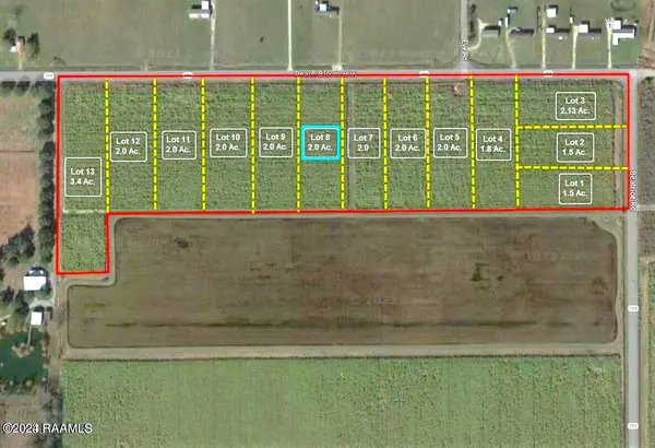 2700 Blk Peach Bloom Highway #Lot 8, Church Point, LA 70525