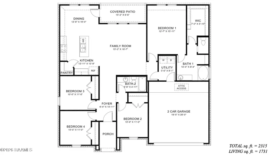 653 Griffiths Court, Breaux Bridge, LA 70517 - #2