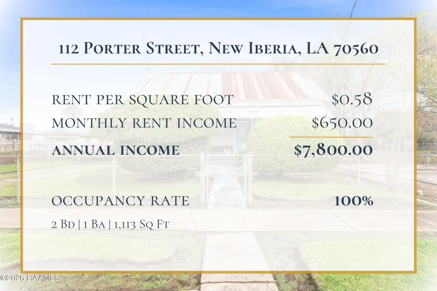 112 Porter Street, New Iberia, LA 70560 - #2