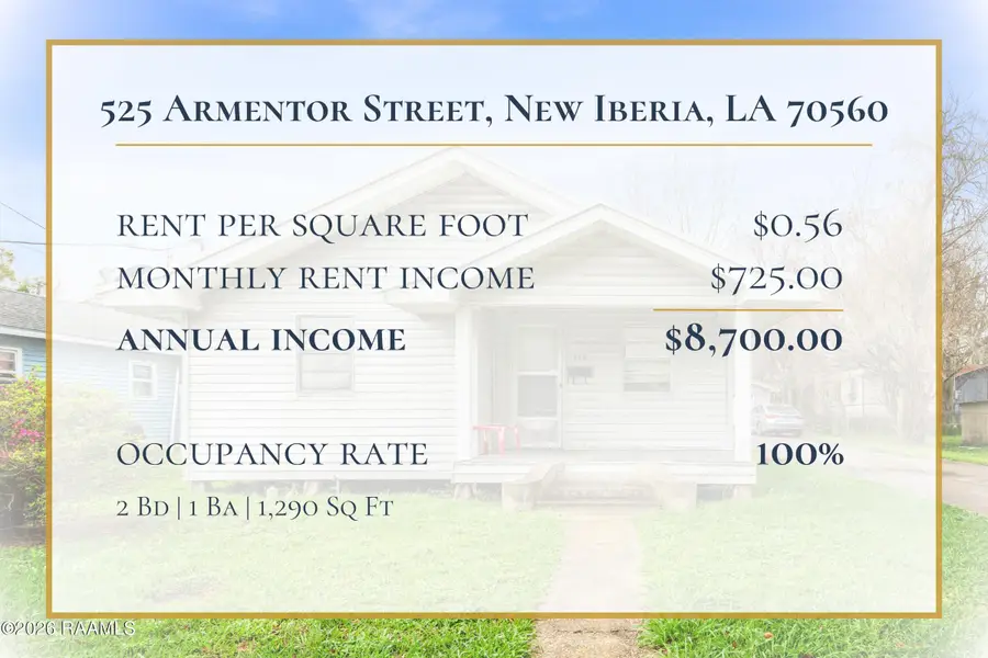 525 Armentor Street, New Iberia, LA 70560 - #2