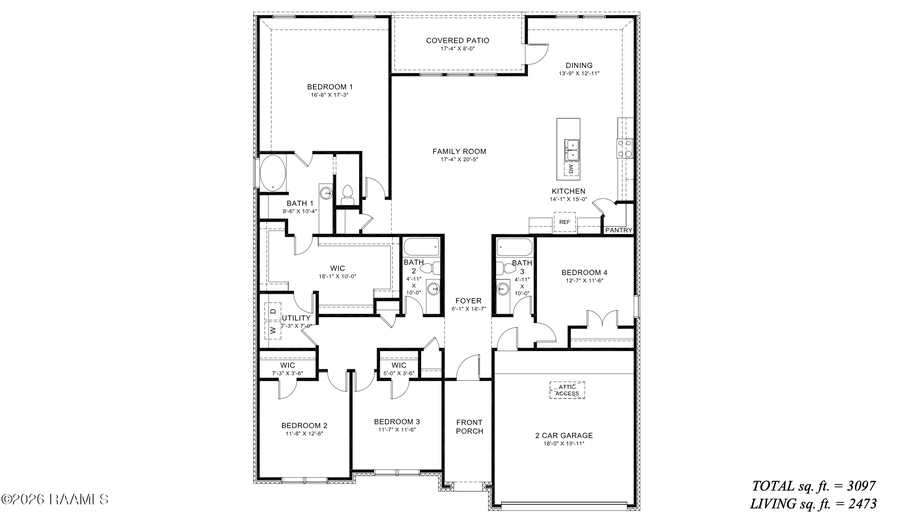 650 Griffiths Court, Breaux Bridge, LA 70517 - #2