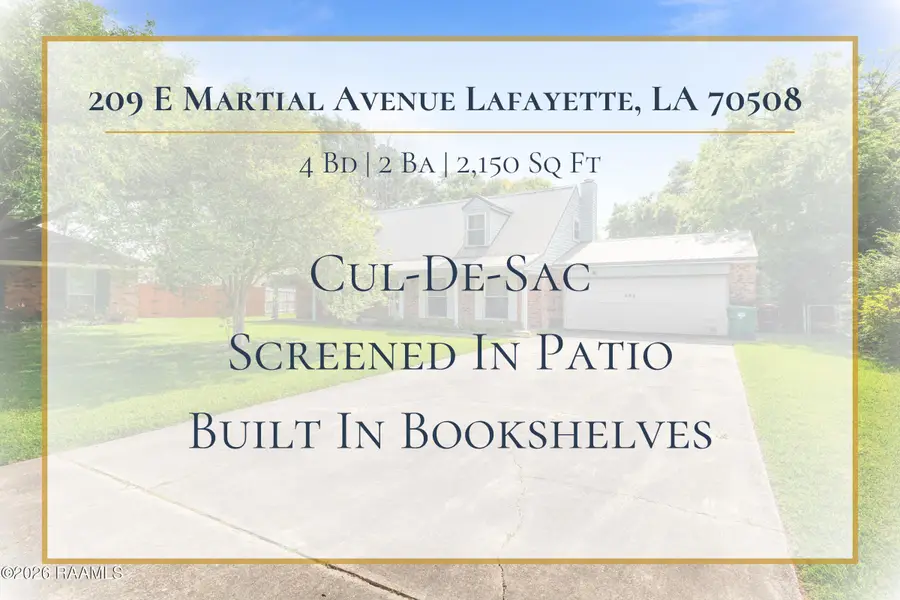 209 E Martial Avenue, Lafayette, LA 70508 - #2