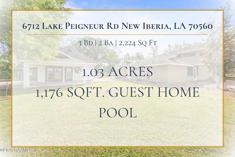 6712 Lake Peigneur Road, New Iberia, LA 70560 - #2