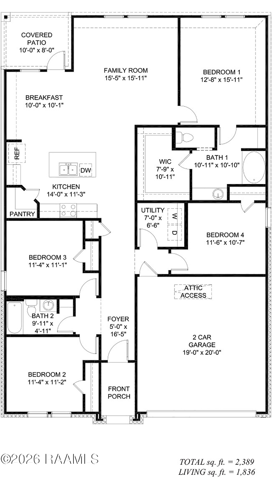 112 Esson Drive, Maurice, LA 70555 - #2