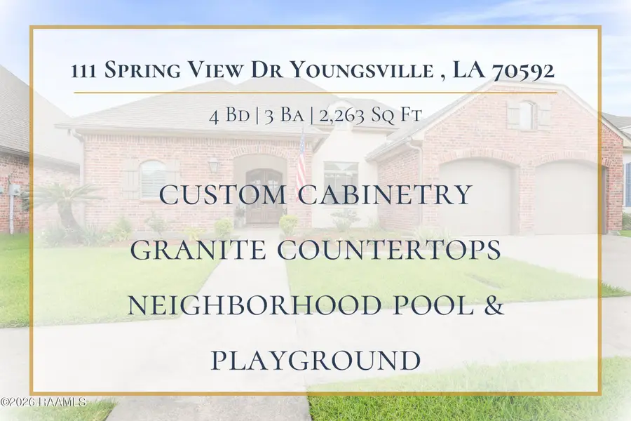 111 Spring View Drive, Youngsville, LA 70592 - #2