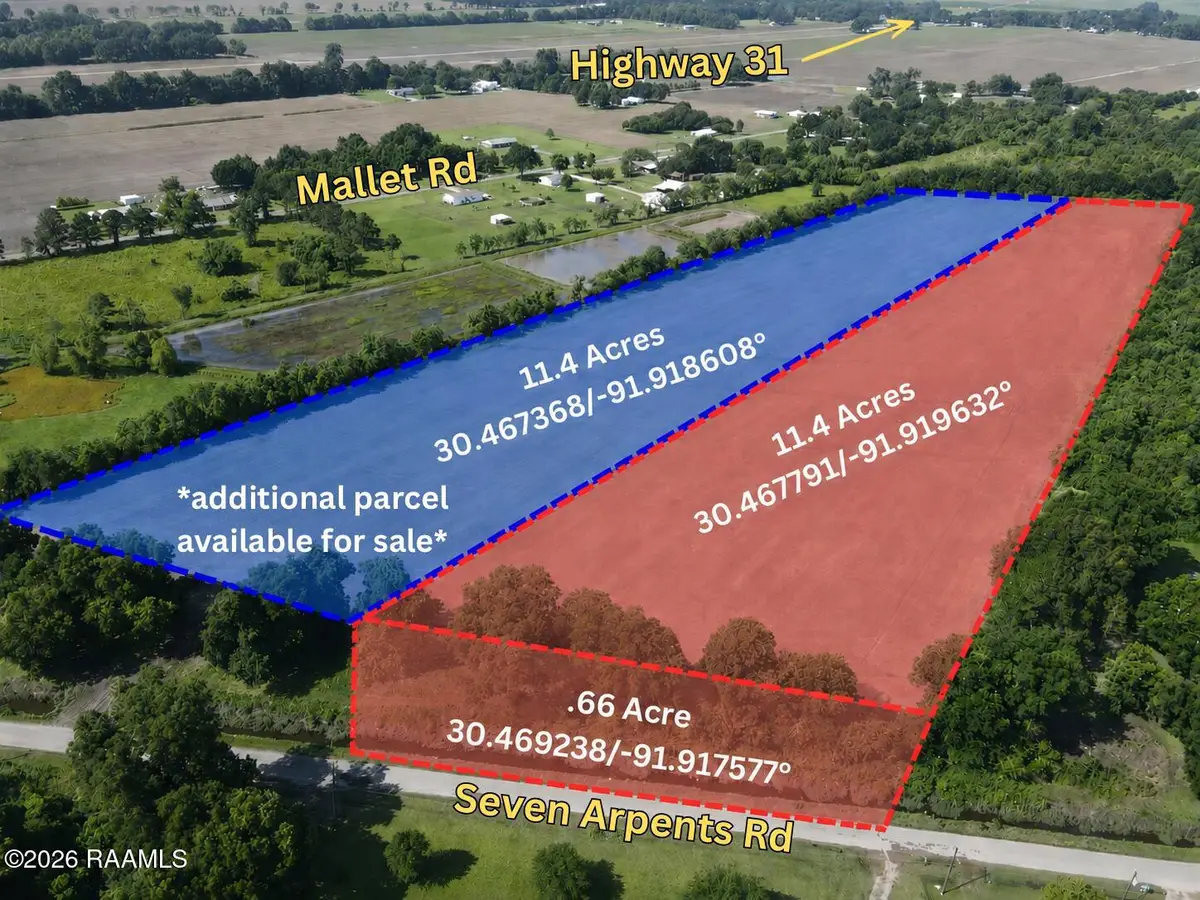 Tbd Seven Arpents Road, Arnaudville, LA 70512 - #1