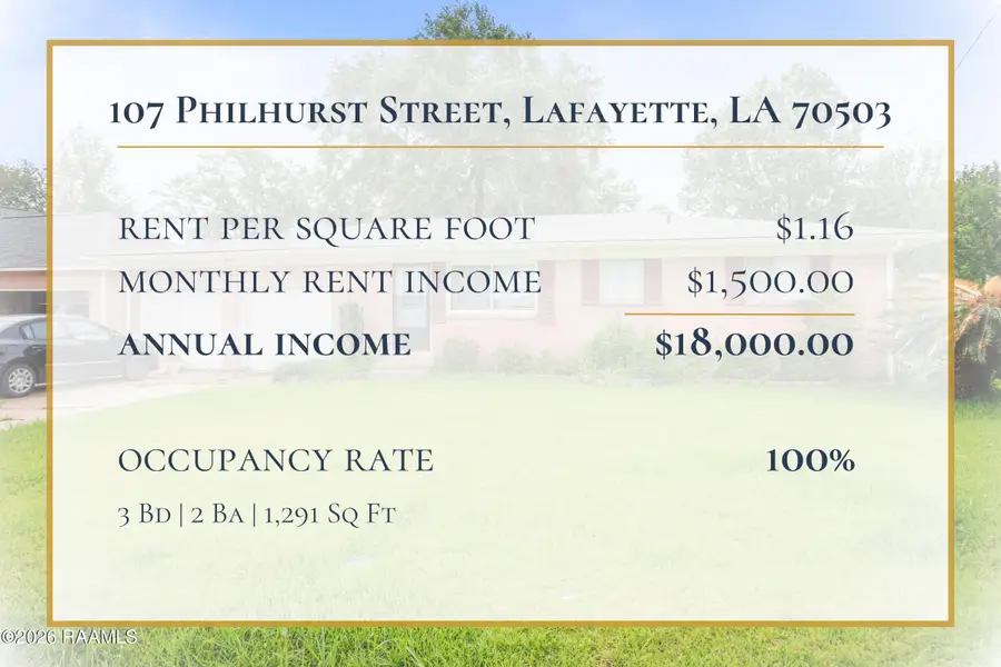 107 Philhurst Street, Lafayette, LA 70503 - #2