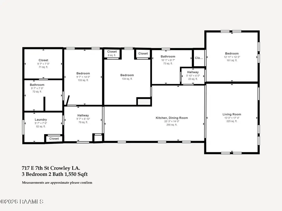 717 E 7th Street, Crowley, LA 70526 - #2