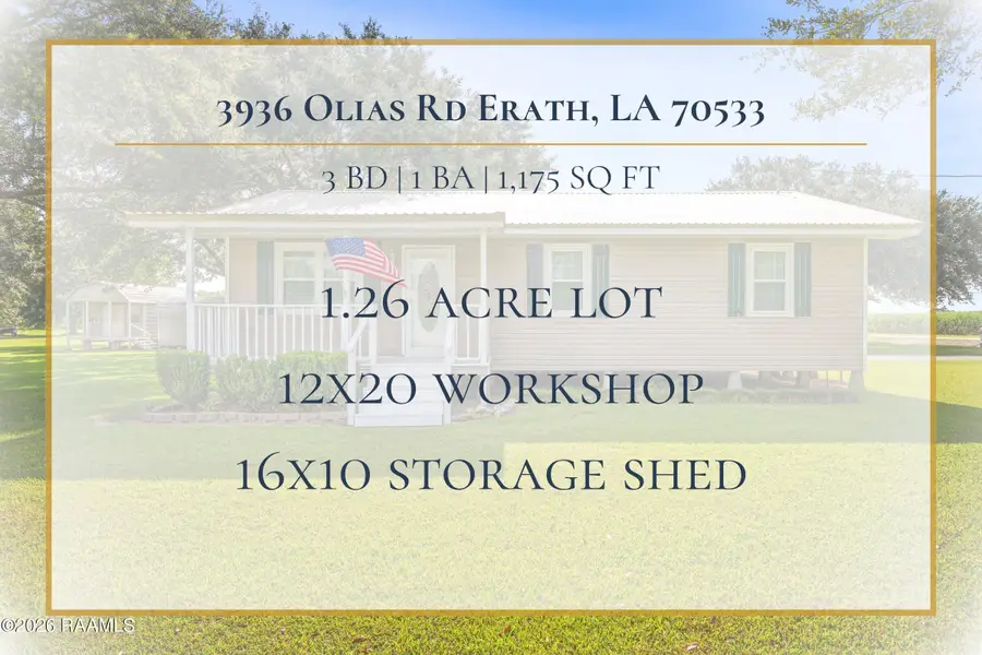 3936 Olias Road, Erath, LA 70533 - #2