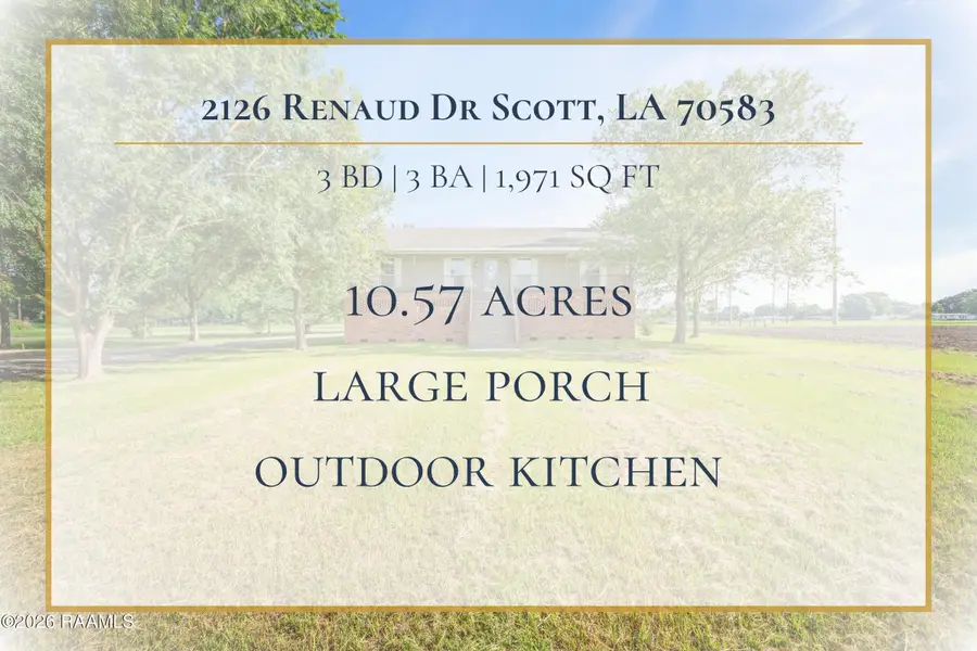 2126 Renaud Drive, Scott, LA 70583 - #2
