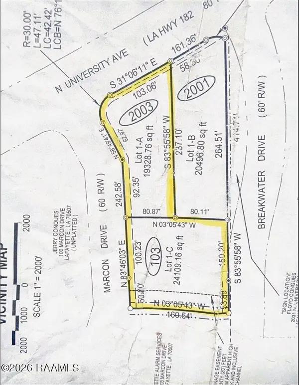 2003 N University Avenue #1a  1c, Lafayette, LA 70507