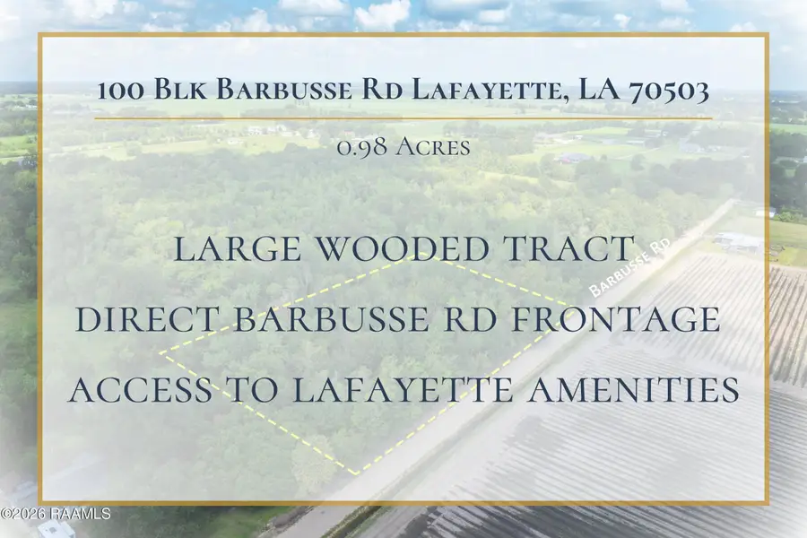 100 Blk Barbusse Road, Lafayette, LA 70503 - #2