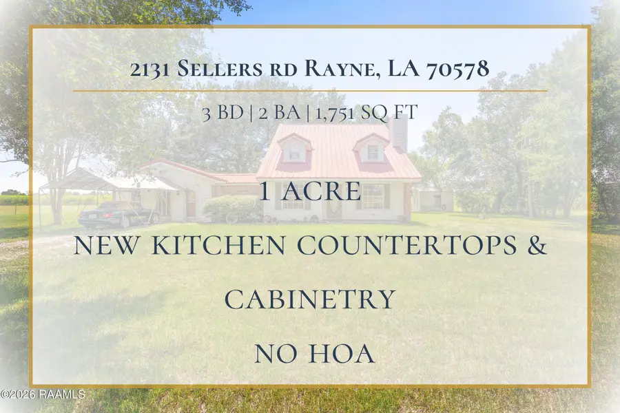 2131 Sellers Road, Rayne, LA 70578 - #2