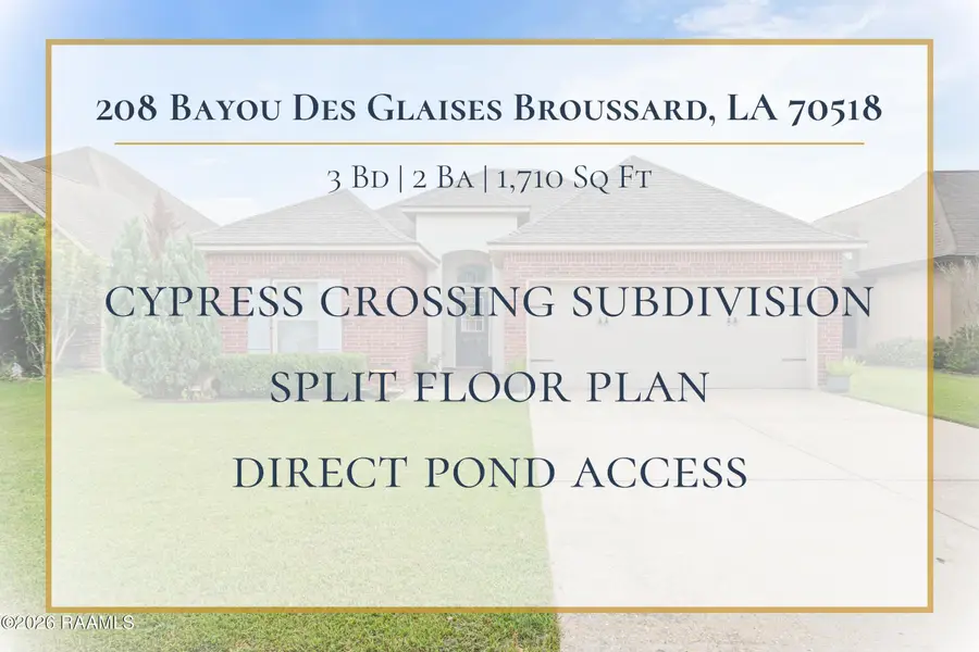208 Bayou Des Glaises, Broussard, LA 70518 - #2
