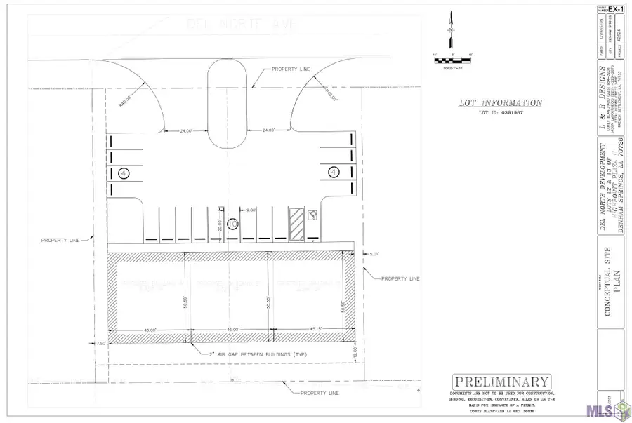 Lot 12A/12B Del Norte Ave, Denham Springs, LA 70726 - Image #3